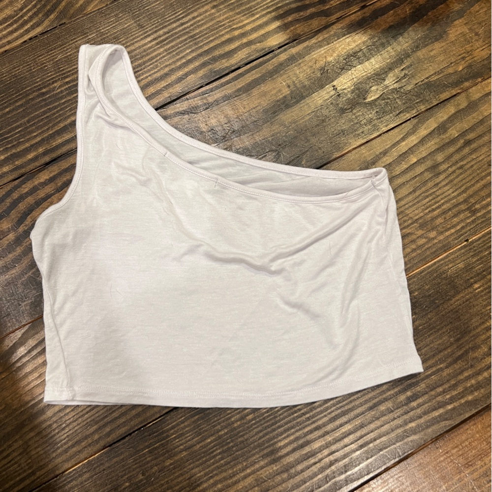 White crop top